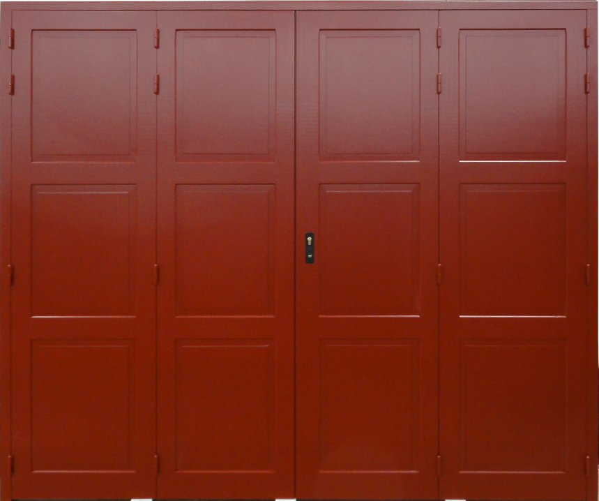 Porte de garage31 mm laquée RAL 3004